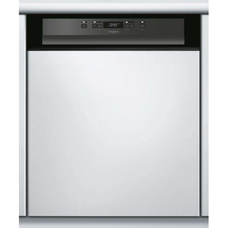 Whirlpool – Lave-vaisselle intégré 60 cm – 14 couverts – Classe énergétique E – Niveau sonore 46 dB – 8 programmes – Départ différé
