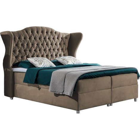 Cama continental Poeta, Paros 3, Continental, 180x200, Tapiz, Somieres, 218x210x149cm (1/5)