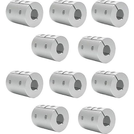 Hochpräzise starre Kupplung für 3D-Drucker, Wellenkupplung aus Aluminiumlegierung, kompatibel mit Schrittmotoren (1/5)