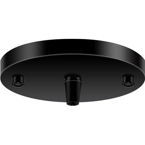 Ceiling Canopy Lighting Kit Industrial Ceiling Light Pink 120mm for Hanging Ceiling Plate Bracket Single Hole Matte Black 100mm Earth 1 Pack (1/5)