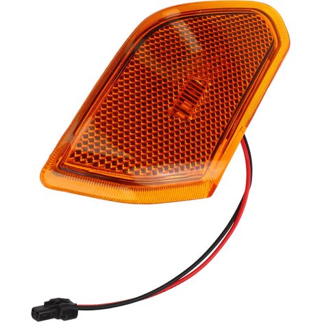 Feu de gabarit latéral LED pour Jeep Wrangler 2018-2021, clignotant droit, remplacement 68302120AB, ampoule de position transparente (1/5)