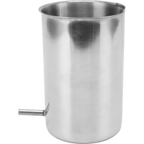 Seau à lavement de 1000 ml en acier inoxydable 304, grande capacité, pour le nettoyage du côlon. Outil de soins de santé. (1/5)