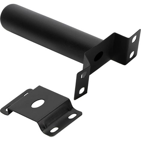 Support Mât Lumineux Support Fixation Éclairage Solaire Acier Polyvalent Robuste Pour Lampadaire Extérieur (1/5)
