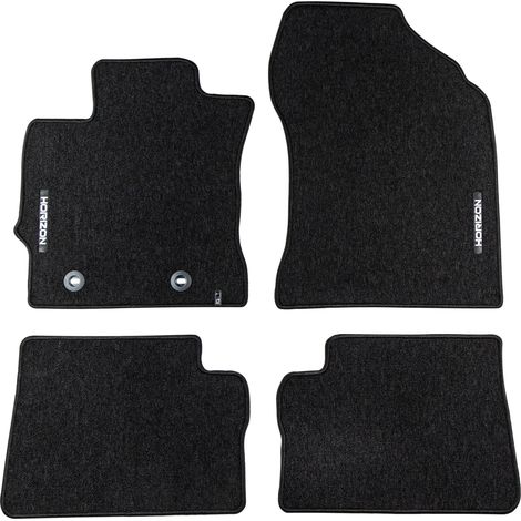 Tapis de Sol de Voiture pour Toyota Auris II 2012-2018 Velours Durable Noir 4Pcs (1/5)
