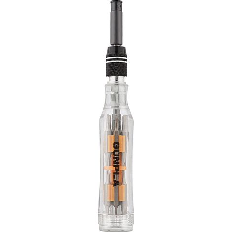 28 en 1 Jeu Embouts de Tournevis de Précision 4mm à Tige Hexagonale S2 Embout Magnétique en Acier, Kit Outils de Réparation Electronique pour Ordinateurs Portables PC Lunettes Montres (1/5)
