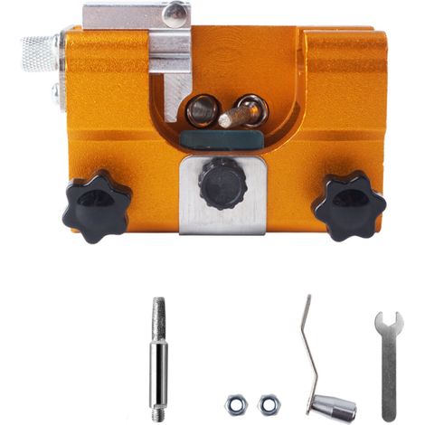 Affûteur Manuel Pour Chaîne De Tronçonneuse - Guide À Rails - Acier Inoxydable Et Alliage - Usage Domestique Et Professionnel - 1 Pièce (1/5)