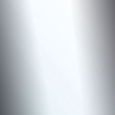 Pellicole adesive effetto industriale Specchio, Foglio adesivo, foglio decorativo, foglio decorativo, foglio autoadesivo, PVC, senza ftalati, argento, 45 cm x 1,5 m, Venilia 53128