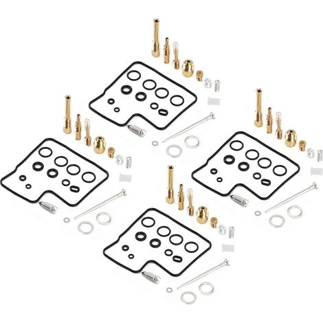 Kit de réparation carburateur moto 4 jeux, pièces de reconstruction compatibles Honda V45 Magna VF750 VF750S. (1/5)