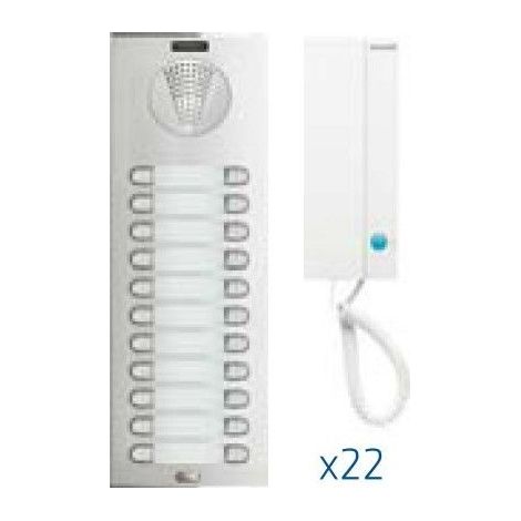 Kit portero electronico Fermax 4876 cityline 22 lineas (1/2)