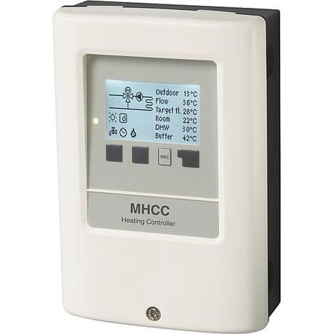 Regulation de chauffage Sorel set MHCC pour circuit de chauffe melange avec circulateur