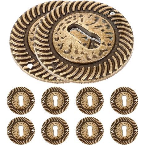 10 Pieces Decor Decorative Furniture Hardware Antique Cabinet Drawers (1/5)