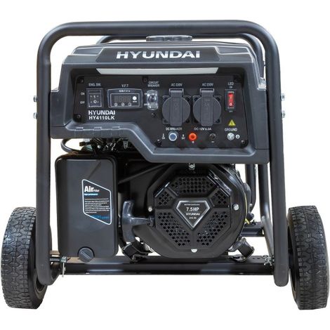 HY4110LK Generador Eléctrico Monofásico Gasolina de 3,3KW Hyundai (1/5)