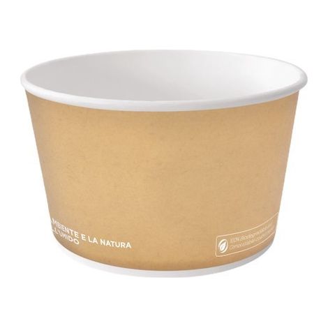 Gobelet jetable en carton 390 ml - 1200 pièces - Ecobioshopping (1/2)