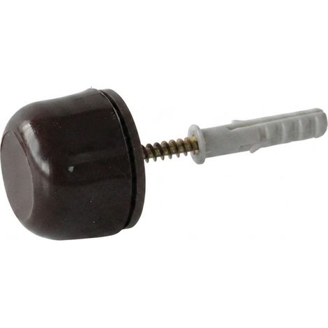 PARACOLPI BOERO pz 2 c/tassello - col. marrone - Blister Koncreto