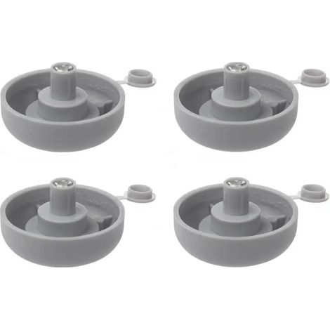4x Pied de meuble réglable ajustable en plastique Meuble TV Canapé Buffet Armoire Table Lit Bureau Bricolage Cuisine, hauteur 17mm gris (1/2)