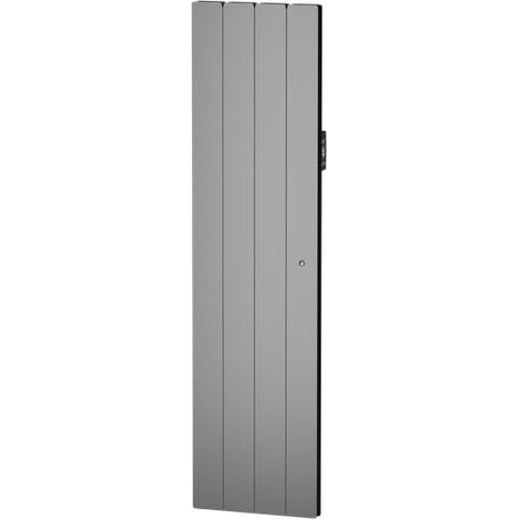 Noirot – Radiateur à inertie fonte vertical 1500W – Diffusion douce et régulière de la chaleur – Détecteur de fenêtre ouverte – Programmation libre
