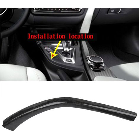Modification de voiture pour BMW F80, F82, F83, M3 et M4 (2014-2018) : bande de cadre latéral forgée en forme de L pour le levier de vitesse (côté gauche). (1/5)