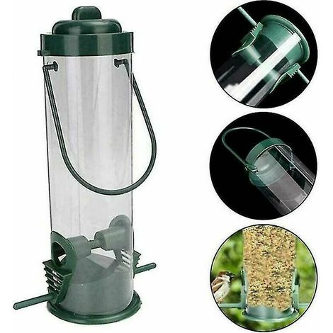 Cintre de jardin suspendu pour balcon, mangeoire pour oiseaux sauvages, durable- (1/5)