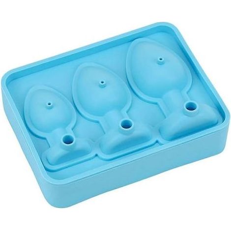 Moule à glaçons en forme plug anal, moule en silicone amusant pour gâteaux, chocolats et bonbons maison, pour femmes (1/5)