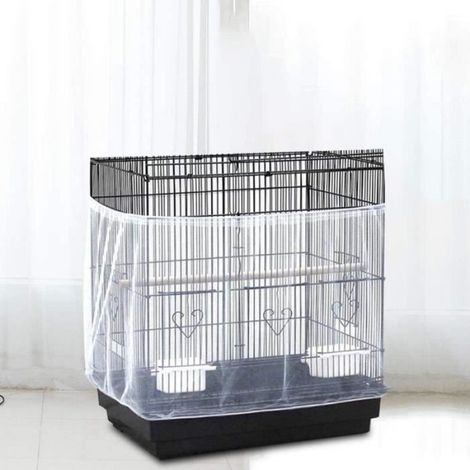 Housse de cage pour oiseaux - - Maille en nylon - 29 cm - Intérieur - Facile à nettoyer (1/4)