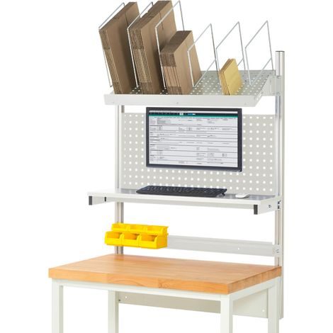 Rau System-Aufbau Komplettset 03, für Produktbreite 1000 mm, RAL7035/RAL7035 (1/2)