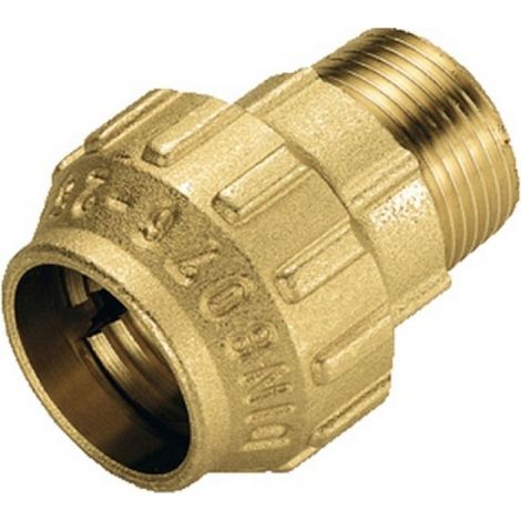 RACCORDO DIRITTO MASCHIO IN OTTONE TIEMME 1/2&quot x 20