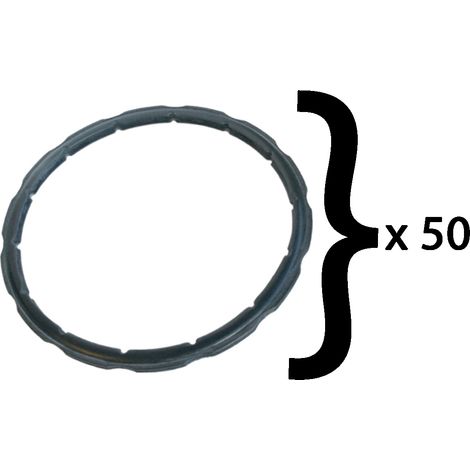 Ersatzteil - Set von 50 Deckeldichtungen 4156 CLIPSO 8-10L (Schnellkochtopf) - - SEB, TEFAL