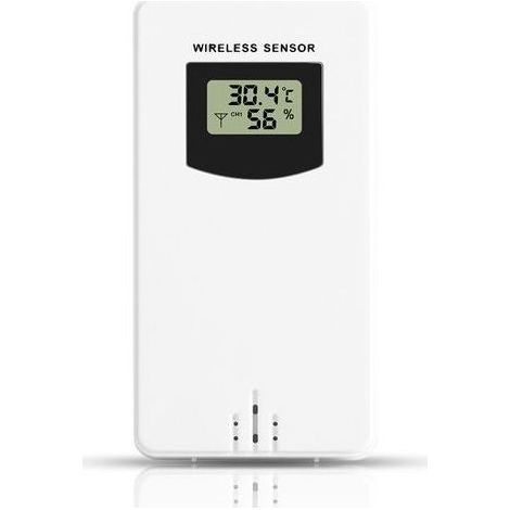 Lntyq Capteur extérieur sans Fil Station météo Capteur extérieur sans Fil pour Station météo sans Fil (1/5)