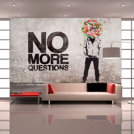 Papier Peint "No More Questions" 105 x 150 cm (1/2)
