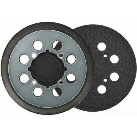 Patin de ponçage 125mm à crochet et boucle – 8 trous pour ponçage précis – Compatible DeWalt DCW210N DWE6423 – Lot de 1 (1/5)