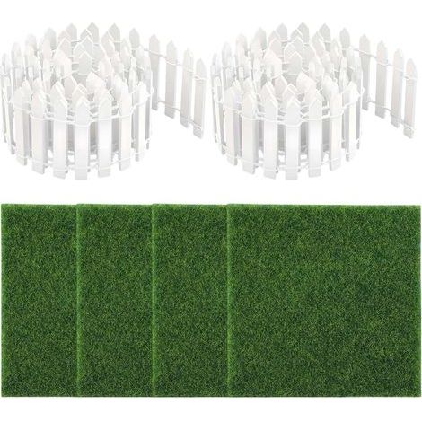 für Feengarten mit 89 cm Länge weißes Holzschild with 4 (1/5)