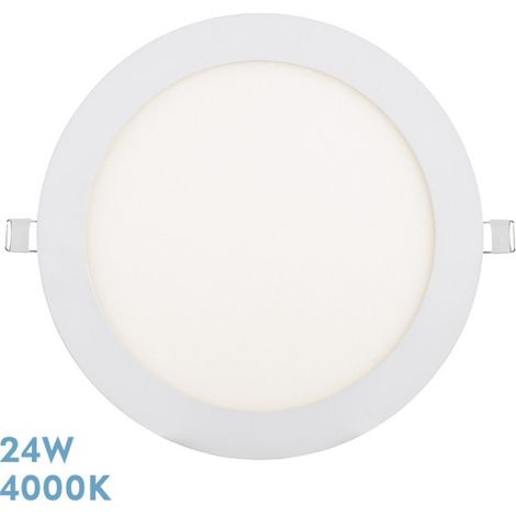 Tansanit Downlight 24w 4000k Weiß 2160lm 2x22,5x22,5 cm Schnitt 20d