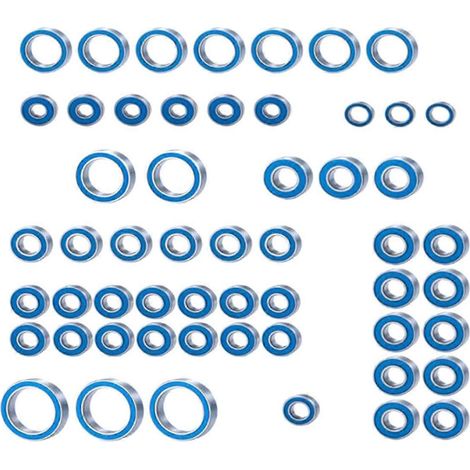 Kit de 55 roulements à billes étanches pour pièces détachées de voiture RC Traxxas-TRX6 110 (1/4)