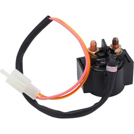 12V Aluminium-Anlasserrelais für GY6 50cc 70cc 110cc 125cc 150cc 250cc ATV-Motoren