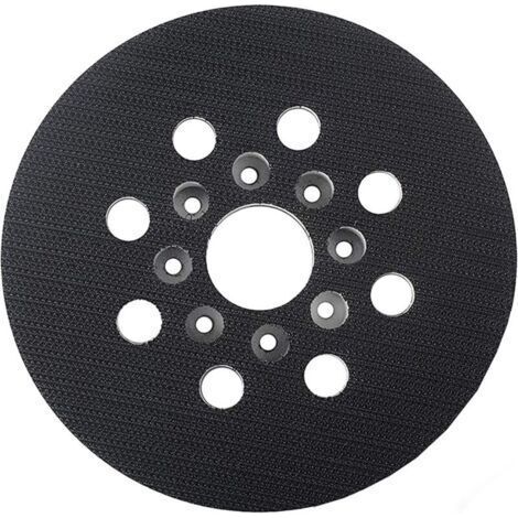 125 mm Plateau de ponçage Compatible avec Bosch GEX 125-1 AE, PEX 220 A, PEX 220 AE, Skil 7402/7490 (1/4)