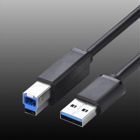 MaxTech - Cavo 5 Metri Usb 3.0 Prolunga Dati Cable Hub Hard Disk Stampante Maxtech Ca-3bm5m - (1/2)