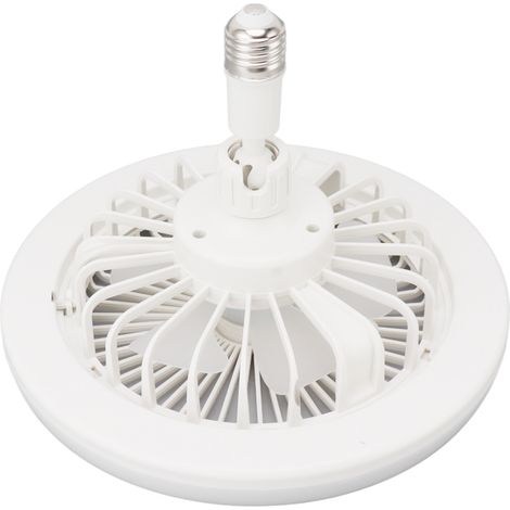 Ventilateur de plafond avec lumière 30W 25cm, angle réglable, télécommande, arôme, 3 vitesses, température de couleur, culot E27, 86-265V (1/5)