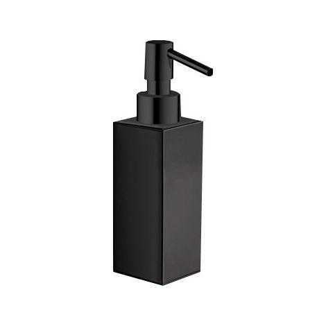 Distributeur Savon Liquide Quattro A Poser Chrome Noir - CRISTINA ONDYNA QU72772 (1/2)