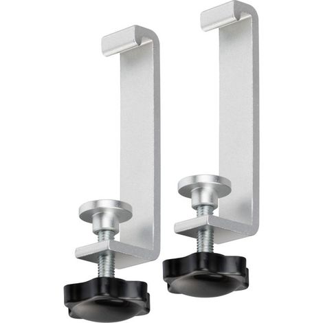 BRENNENSTUHL 1990500010 SET DE FIXATION DESSUS DE TABLE PLAGE DE SERRAGE 16 À 60 MM 2 PC(S)