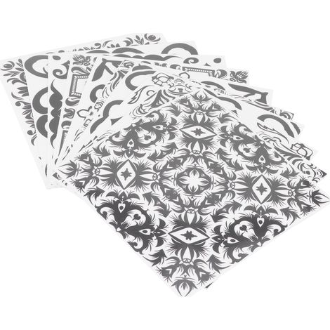 Lot de 10 stickers muraux autocollants pour carrelage, imperméables et résistants à l'huile, pour la décoration de votre cuisine. (1/5)