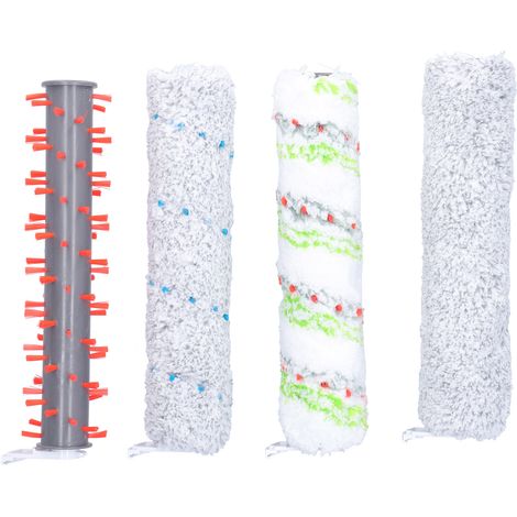 Juego de cepillos de repuesto multifuncionales para aspiradoras Bissell 2554A/2590/2765z – fibras + ABS, 23,9 cm (1/5)