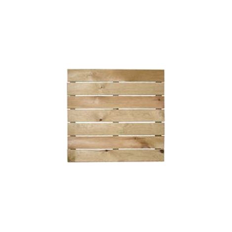 Pedana In Pino Impregnato - cm.50x50x3,2