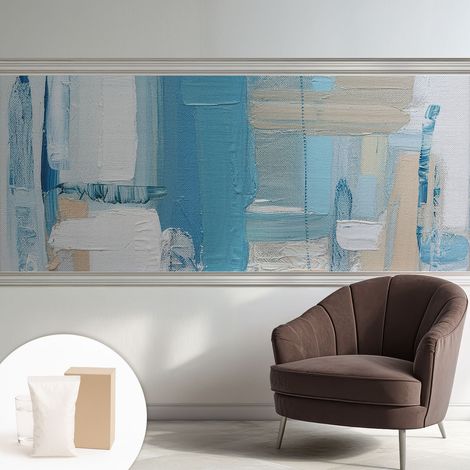 Tapete Vliestapete mit Kleber - trendige Wanddeko - elegant Fototapete für Wohnzimmer - Schlafzimmer Moderne Harmonie 250x104 cm