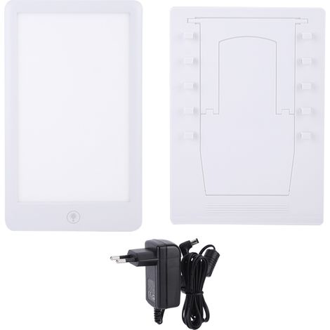 Lampe De Therapie - 6500 K - 32000 Lux - 100-240 V - Pour Troubles Affectifs Saisonniers - 27,5 X 16 Cm - 1 Pièce (1/5)