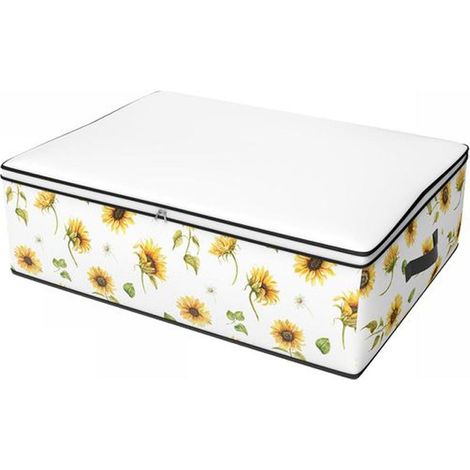 Boîte Gain De Place Boîte Armoire Conteneur Porte-objets Organisateur 80x45x15 Cm (1/2)