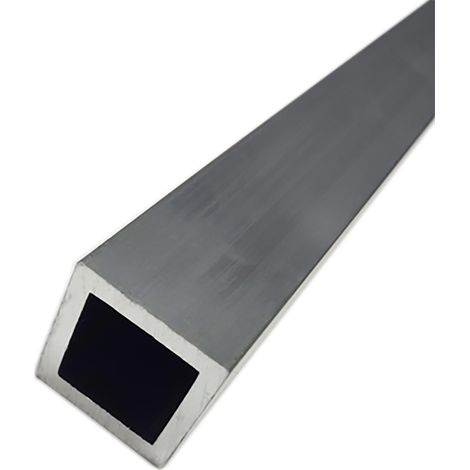 Tube en Aluminium RS PRO 1pouce x 1pouce Ø 3/4pouce x 1m ( Prix pour Lot de 2 )