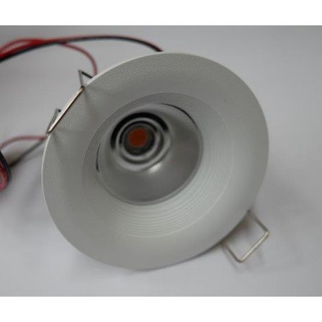 Spot encastré rond blanc Ø 82x56mm LED 7.1-10.4W non-dimmable alim non incl. IP20 Delta Light