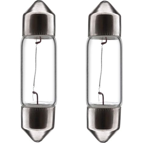 2x Ampoule SV5.5 3W 6X31 24V camion fourgon voiture tracteur véhicule agricole