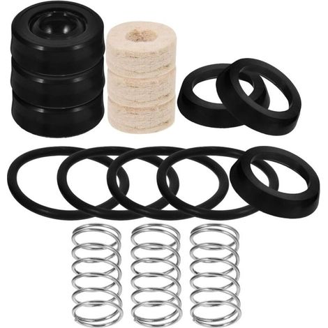 Kit de juntas para bomba de alta presión con arandelas de goma surtidas, accesorio para manguera compatible con hidrolavadora portátil, reparación de cabezal de bomba 55/58, repuestos (1/5)