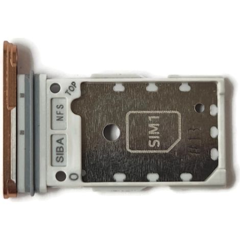 Vassoio per scheda SIM per Samsung Galaxy S24  S24+Plus arancione (1/3)